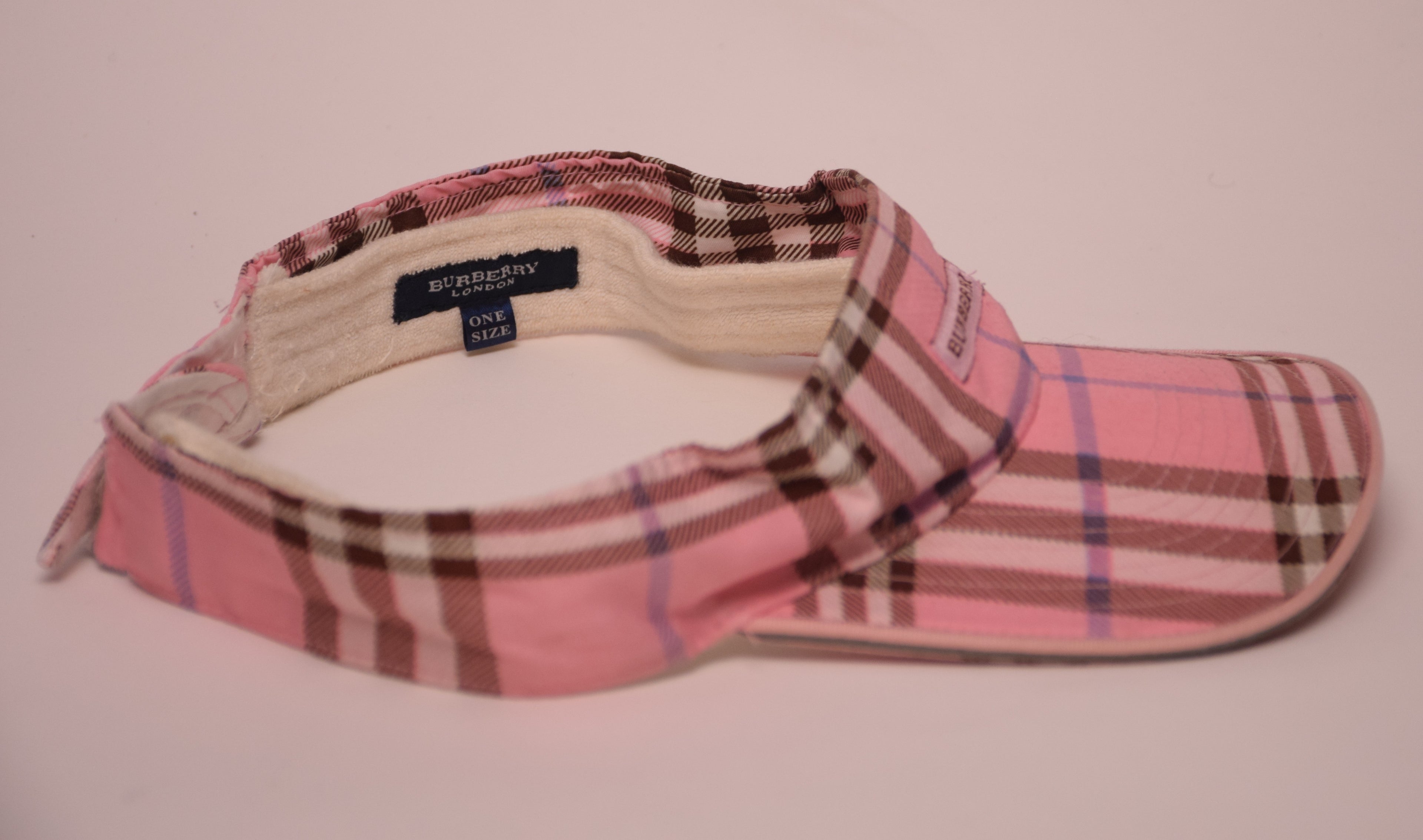 BURBERRY VISOR HAT