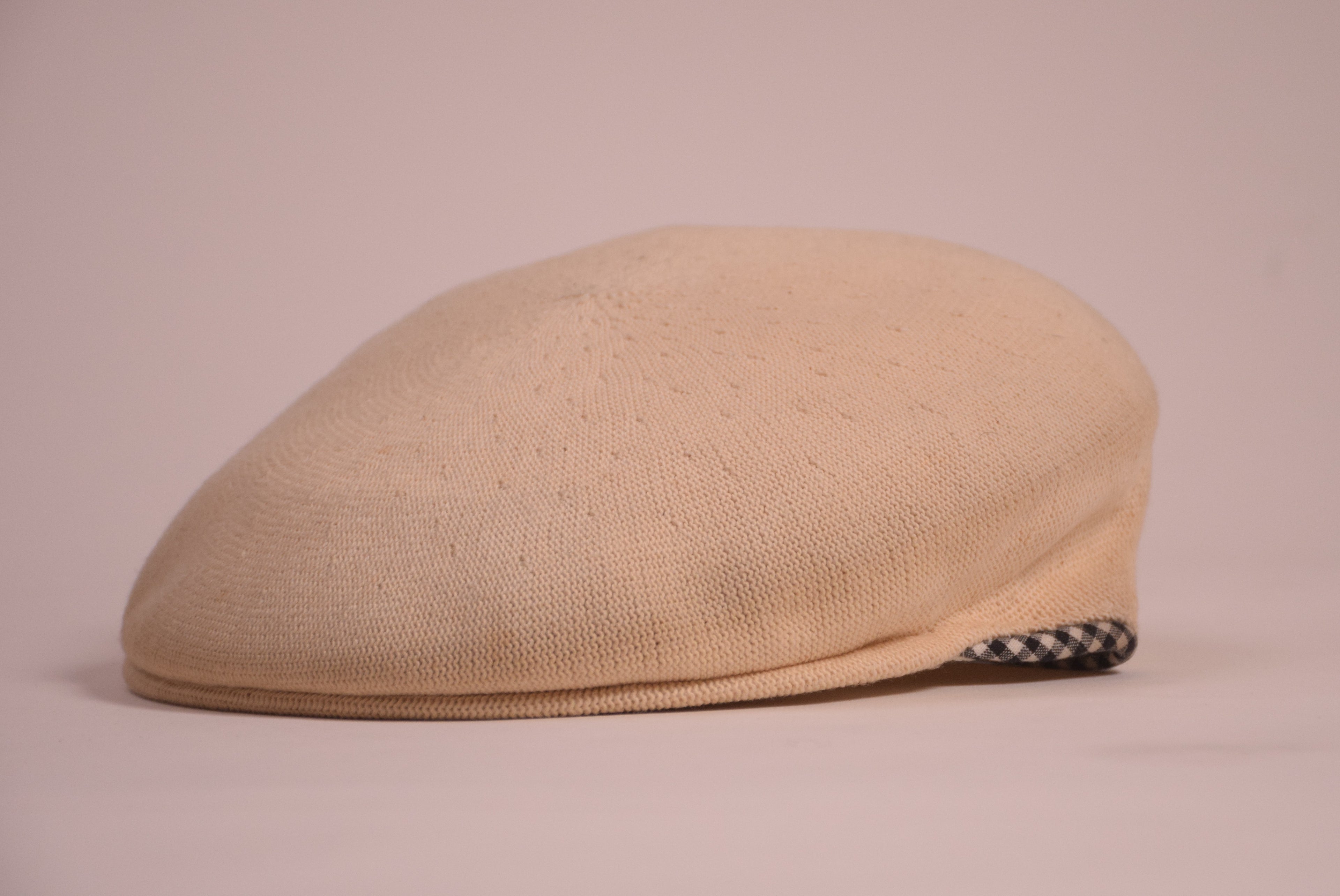 80S KANGOL FLAT WHITE HAT