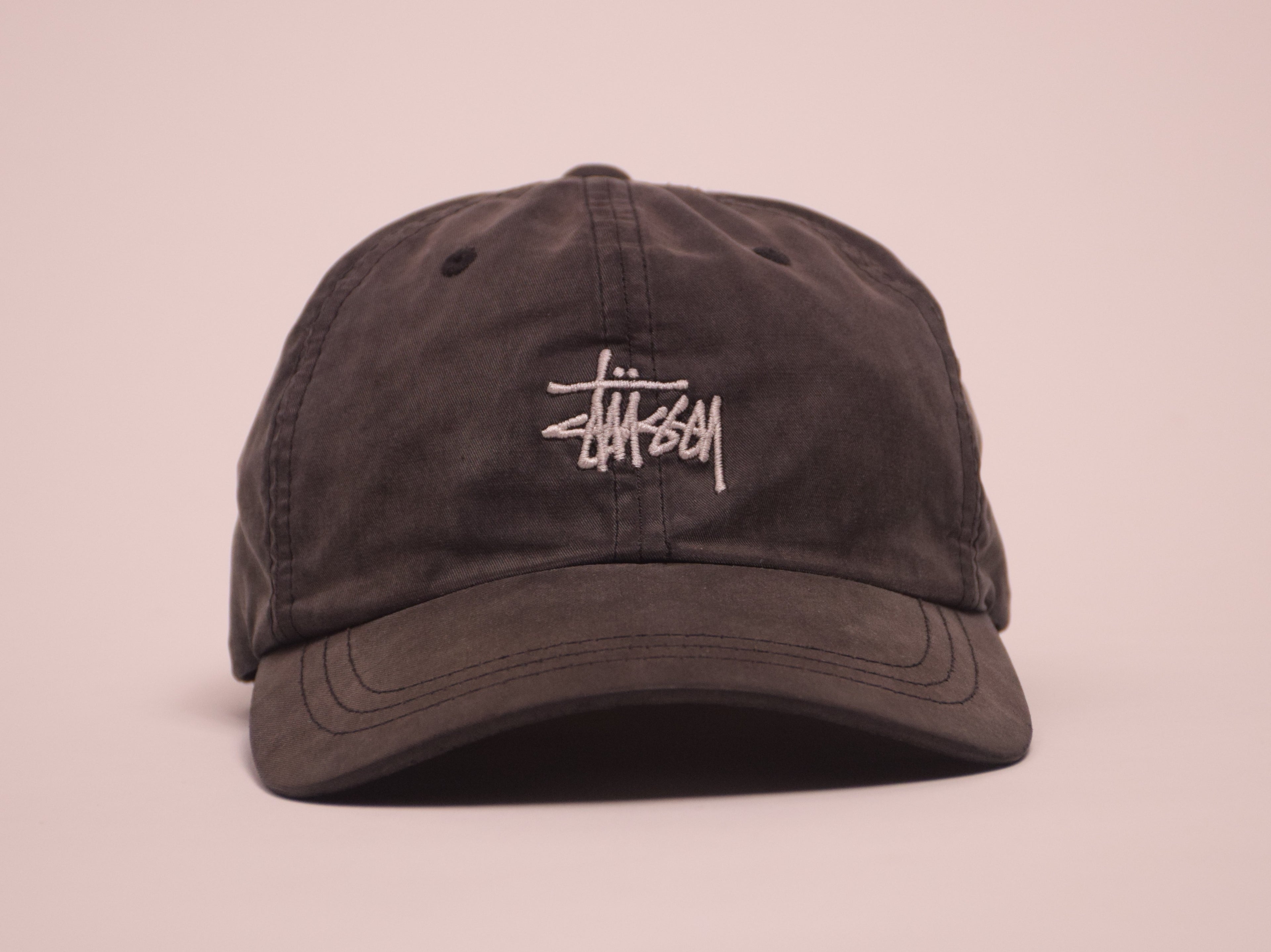 BLACK STUSSY CAP